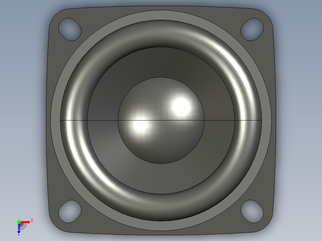 音箱10瓦俯视图