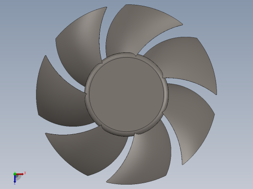 cpu冷却风扇111俯视缩略图