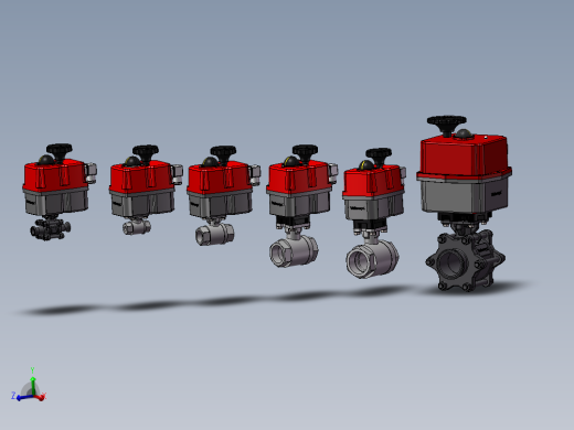 6款14英寸电动2件式不锈钢球阀
