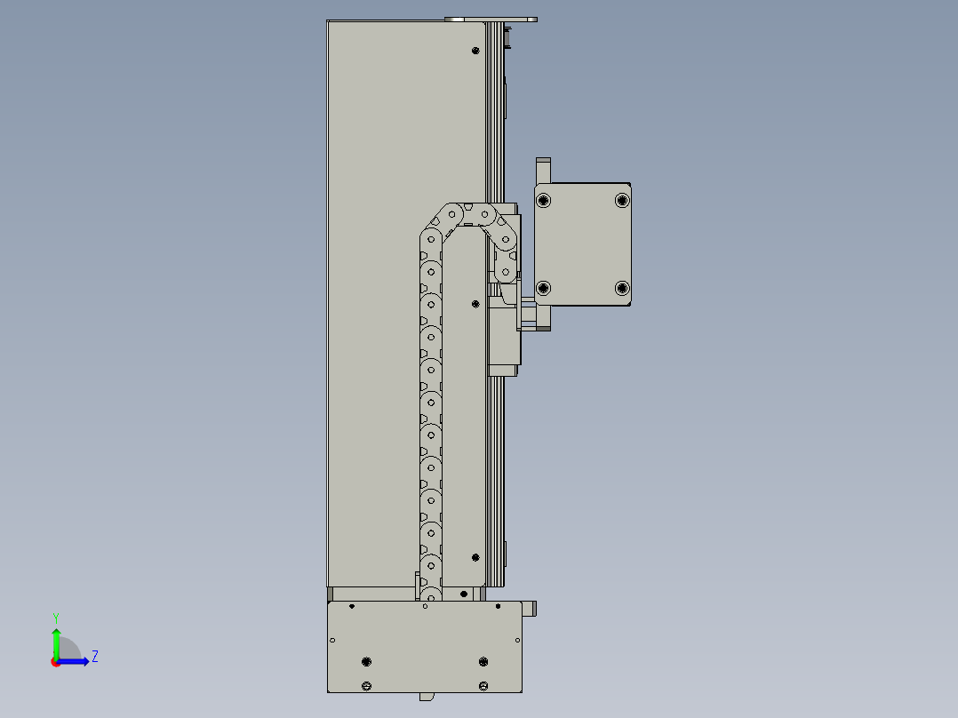 HWT1-不锈钢分张器左视图