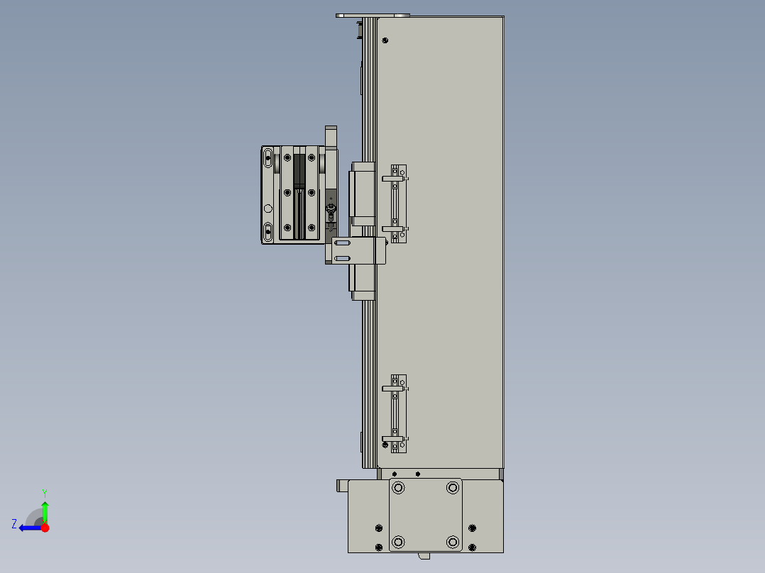 HWT1-不锈钢分张器右视图