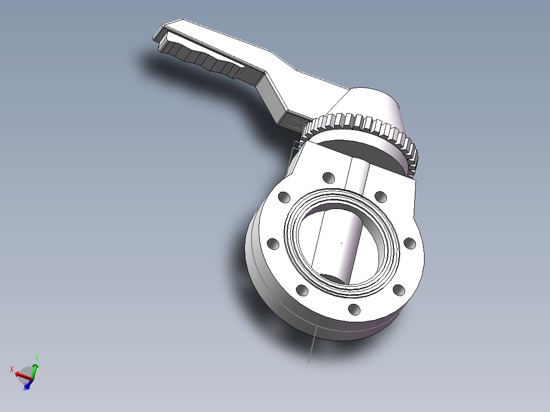 手柄式蝶阀-UPVC DN25-DN150_4