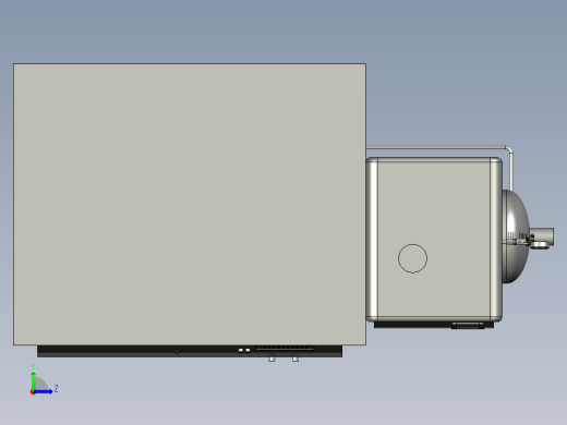 生物制品实验室冻干机左视缩略图