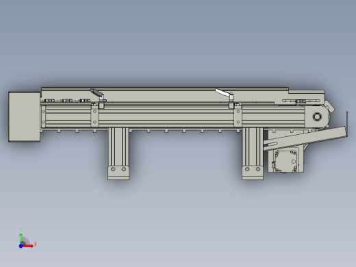 结构高速皮带输送线前视缩略图