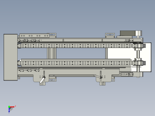 结构高速皮带输送线俯视缩略图
