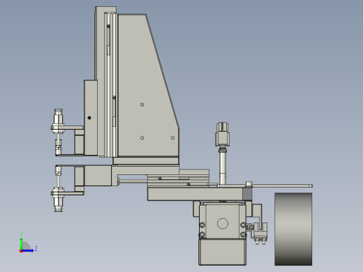 撑口模组左视缩略图