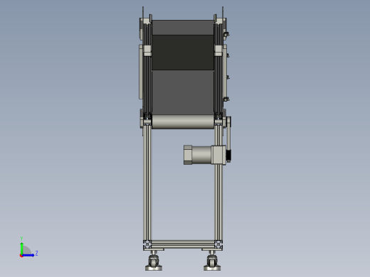 分拣输送组件A左视缩略图