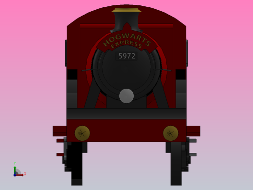 霍格沃茨特快机车前视缩略图