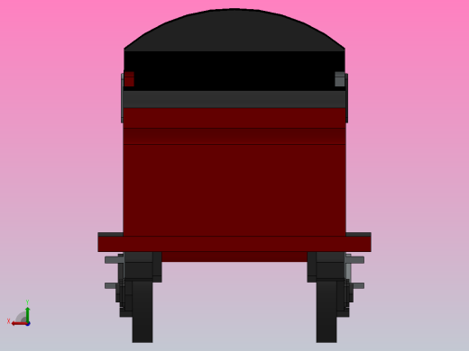 霍格沃茨特快机车后视缩略图