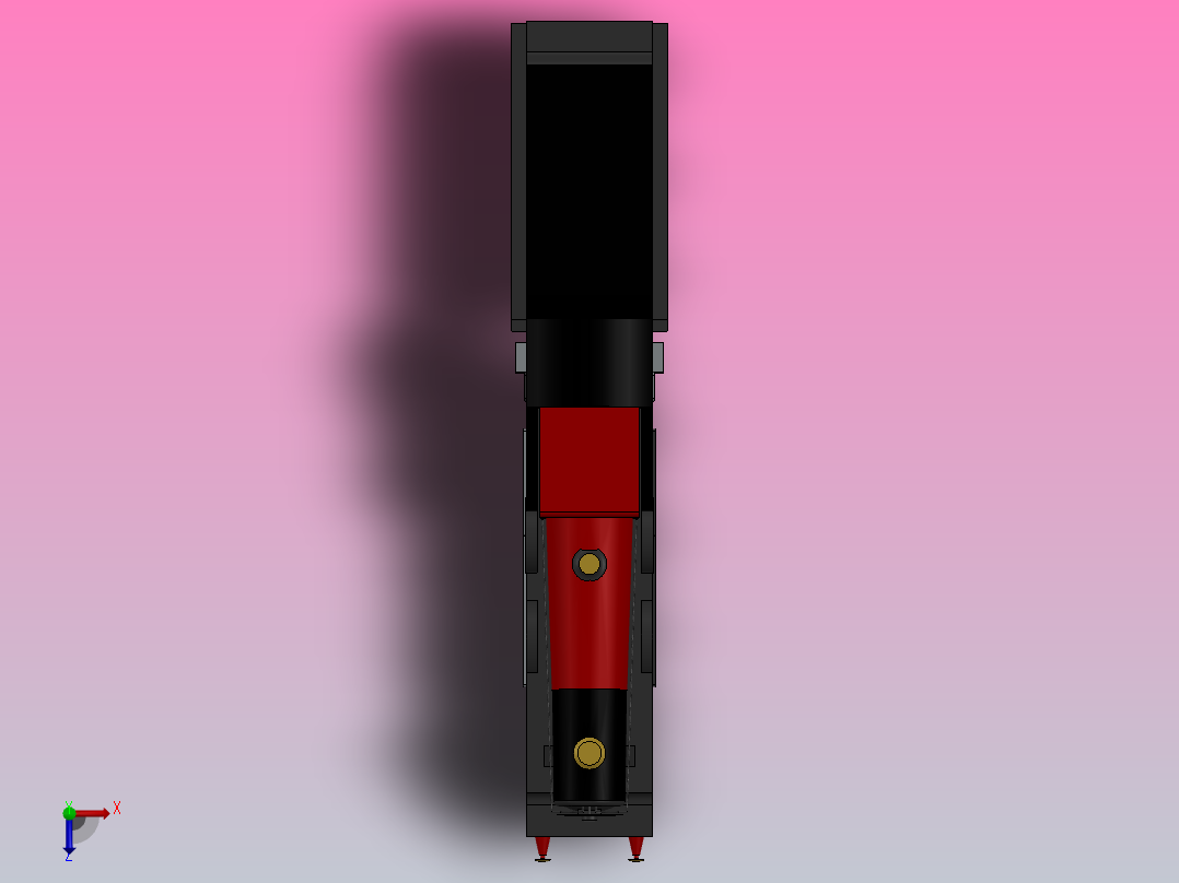 霍格沃茨特快机车俯视图