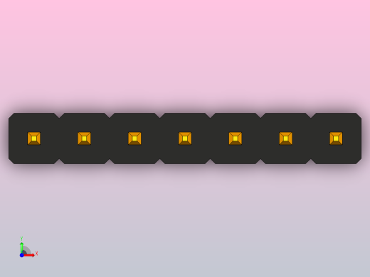 7针接口 - 公头 - 2.54mm前视缩略图