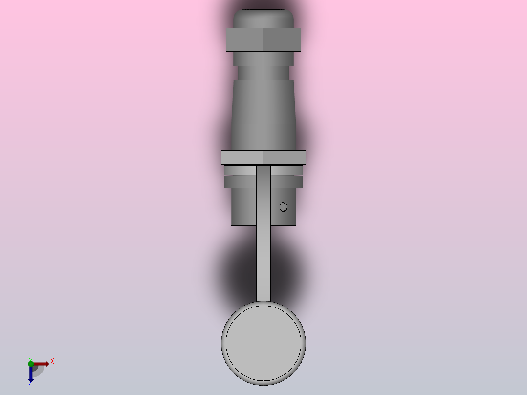 SF1211S[SF1211S-2]航空插头，多芯接头，连接器俯视图