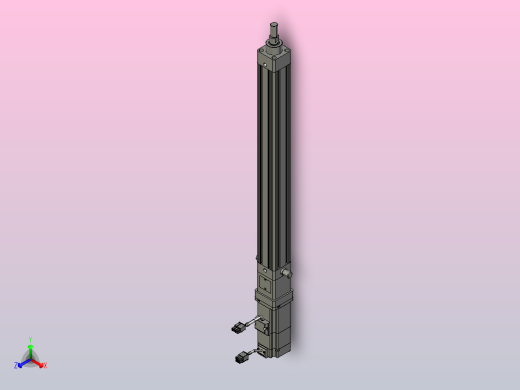 轻载电动缸TPA-ESR40-1210C-L400-M-TC-W-P40-C3