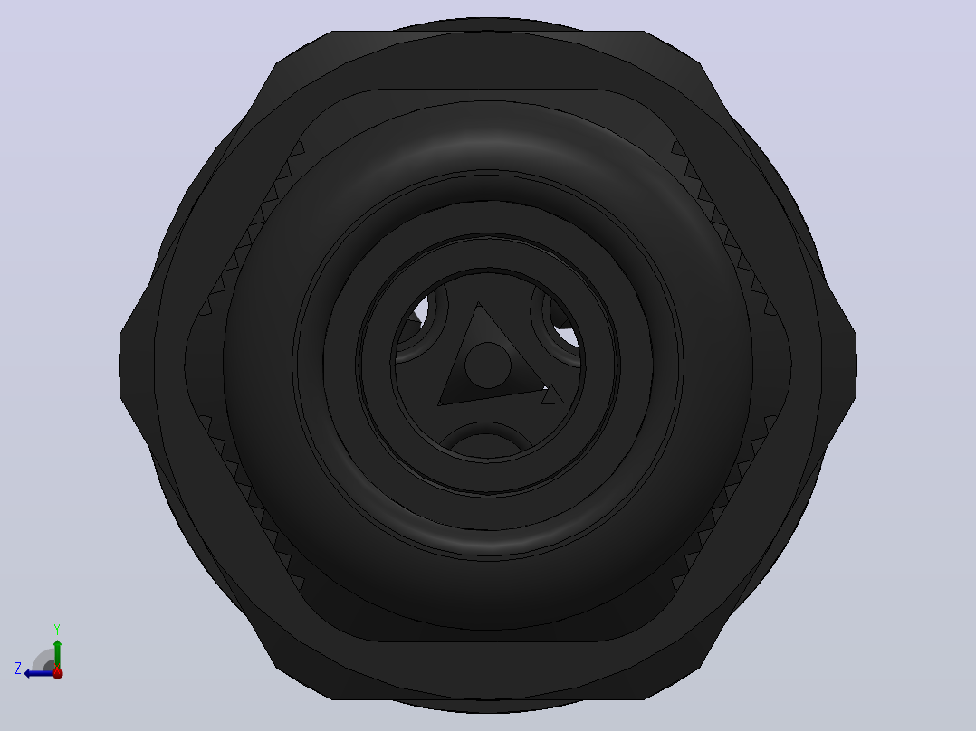 THB.390.A1A-A1B连接器右视图