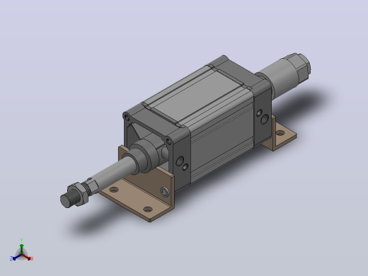 SEJ双轴复动行程可调型气缸SEJ 125×125-50-S