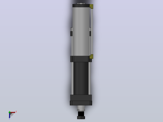 MPT-13T系列标准型[MPT-100-100-5-13T-M2-S1-0°]气压增压缸俯视缩略图