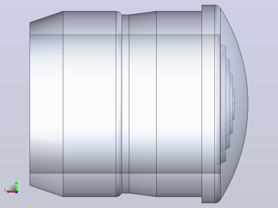LED Lenses Fresnel 5毫米后视图