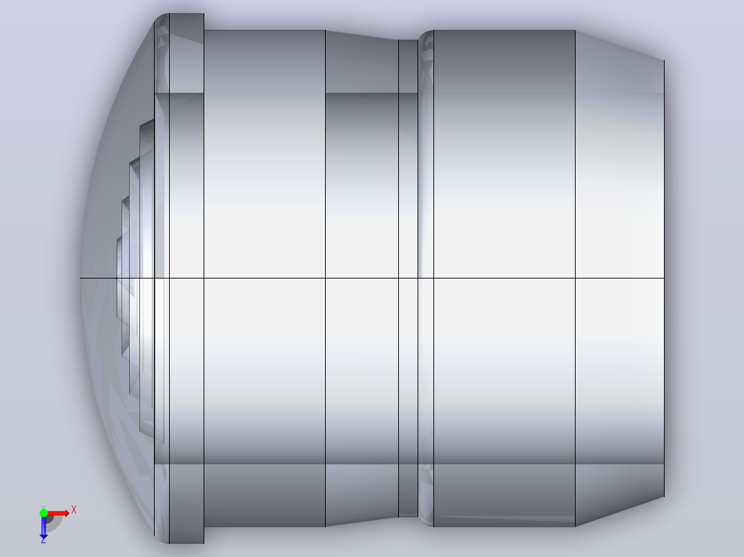 LED Lenses Fresnel 5毫米俯视图