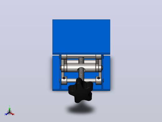 小小剪式升降机3D数模图纸+Solidworks设计正等轴测缩略图
