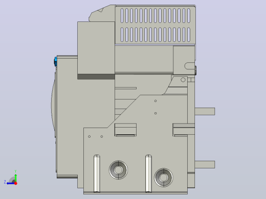 NXA20N_H08-16-4P固定万能式断路器三维模型202208右视缩略图