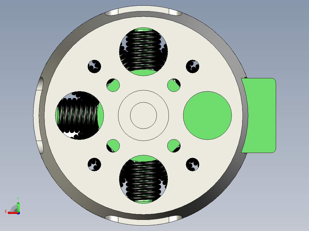 定时器 GBM5010-150T 90KV 云台支架后视图