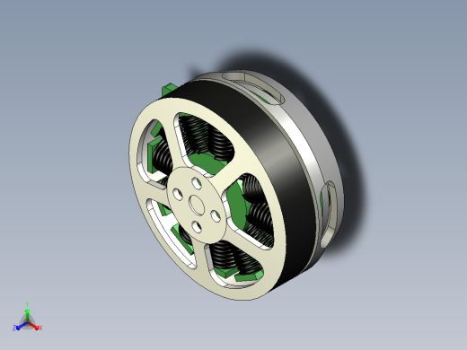 定时器 GBM5010-150T 90KV 云台支架正等轴测缩略图