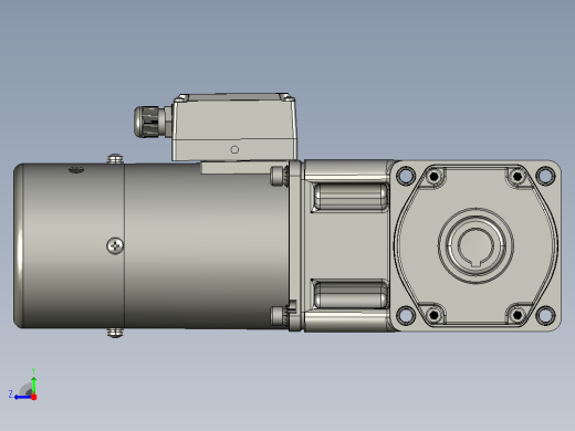交流减速机5RK40GU-CMT(5GU3RC-180RC)新右视缩略图