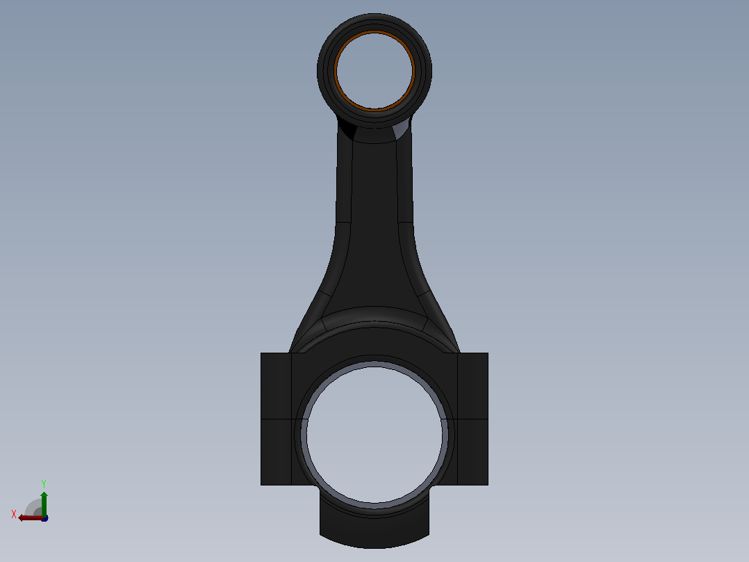 连杆后视图