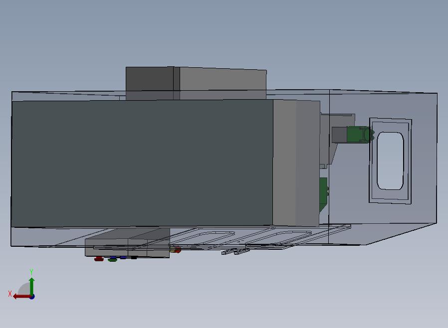 热熔钻机床设备 SW16后视图