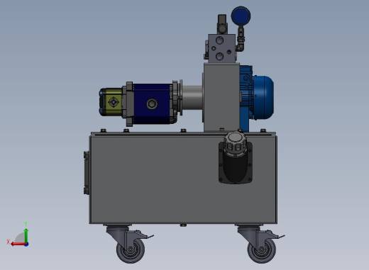 B01-3kw液压油箱后视缩略图