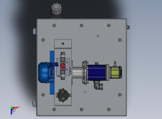B01-3kw液压油箱俯视缩略图