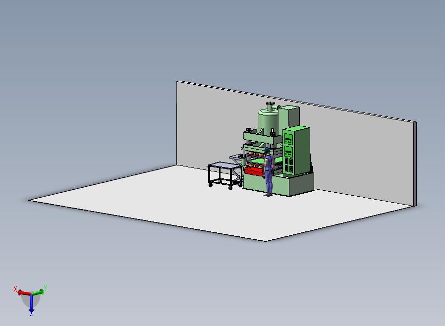 B03-800T重型压制橡胶机