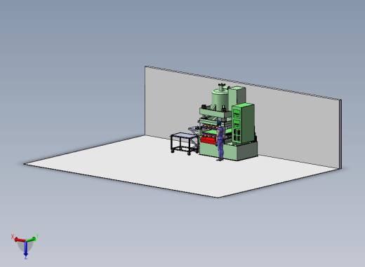 B03-800T重型压制橡胶机