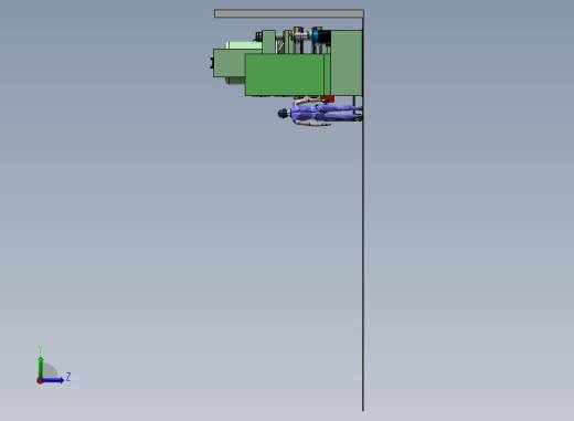 B03-800T重型压制橡胶机左视缩略图